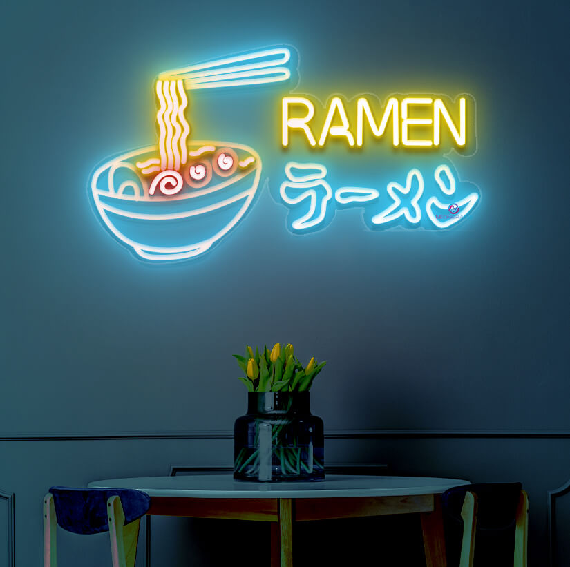 Ramen Neon Sign Japanese Noodle Led Light