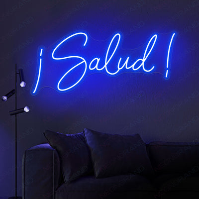 ¡Salud! Salud Neon Sign Coffee Led Light