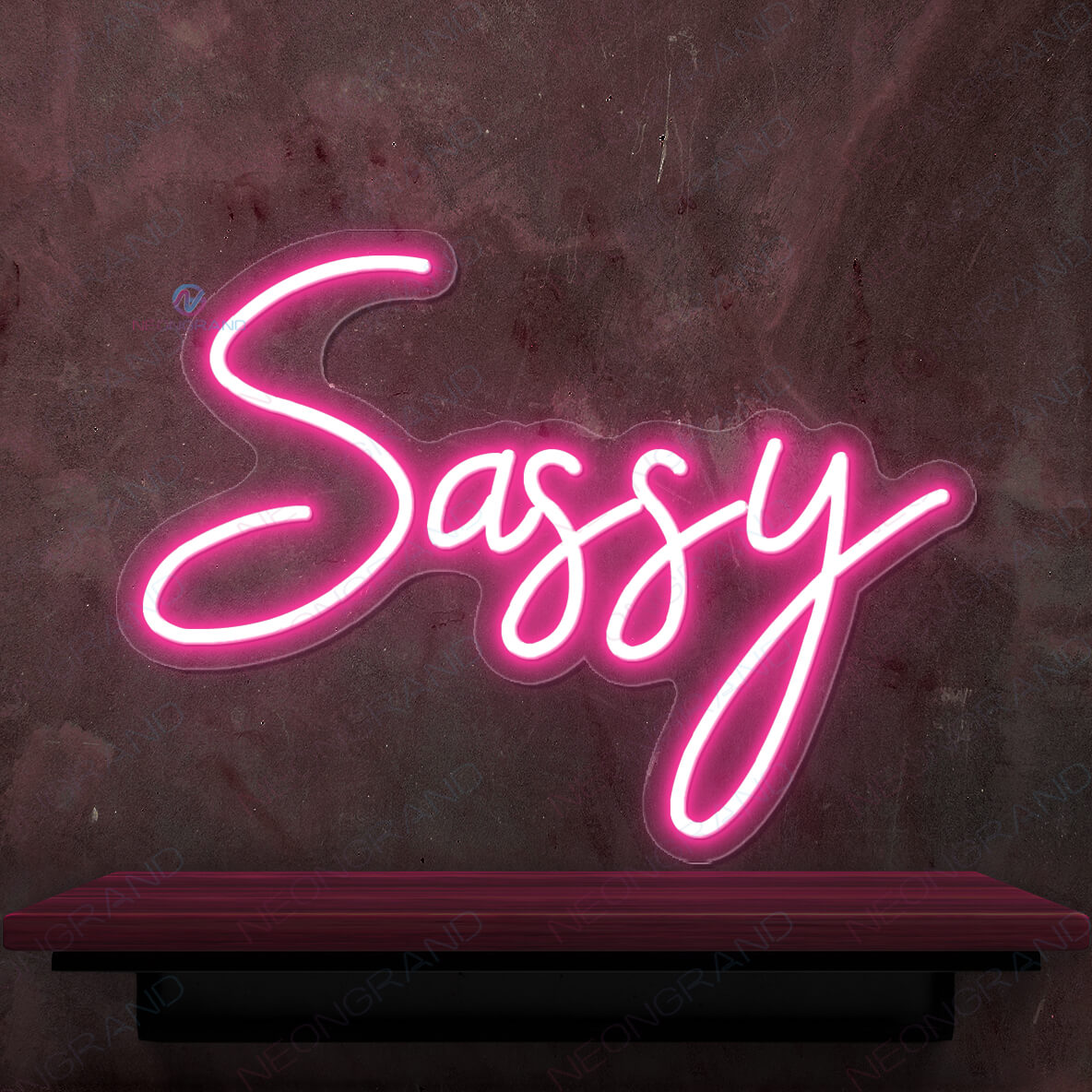 Sassy Neon Sign Stay Sassy Neon Party Led Light pink1