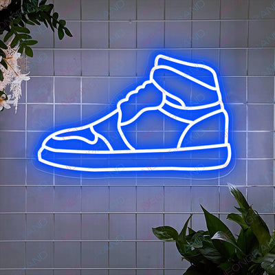 Sneaker Neon Sign Shoe Led Light blue