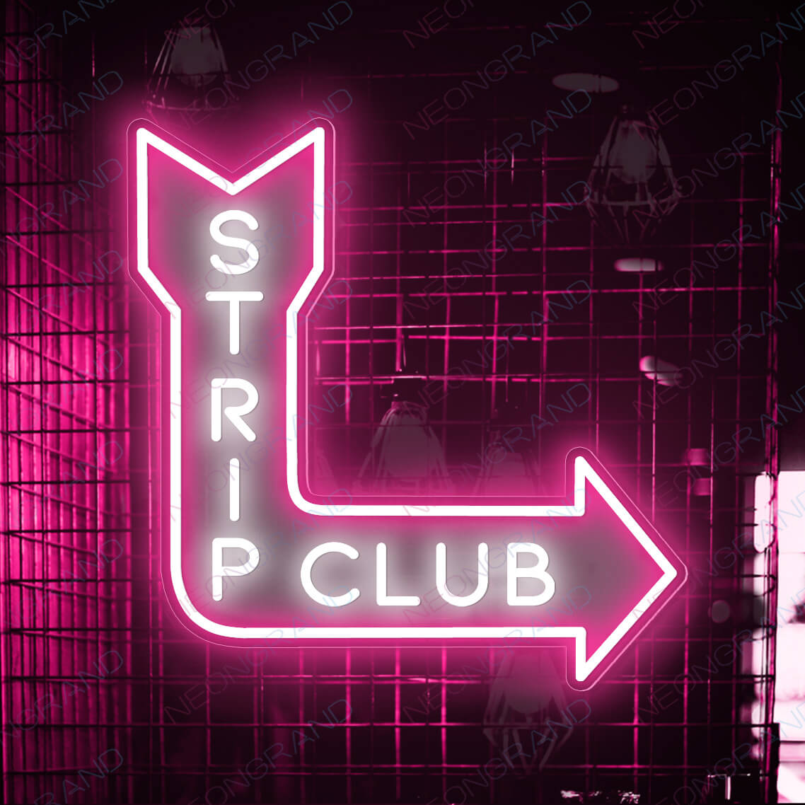 Strip Club Neon Sign Bar Led Light white