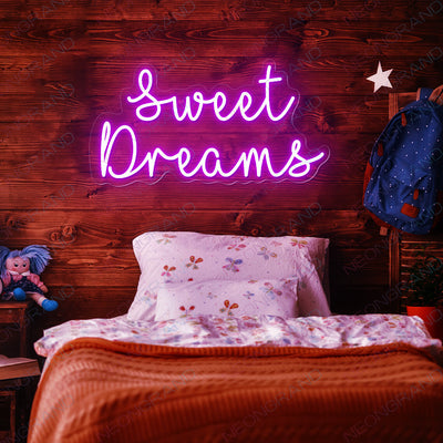 Sweet Dreams Neon Sign Led Light purple