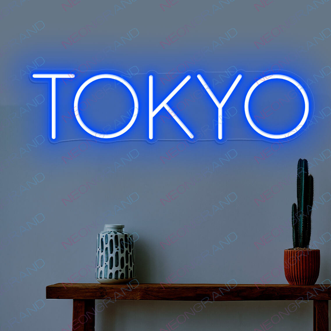 Tokyo Neon Sign Led Light, Japanese Neon Signs blue