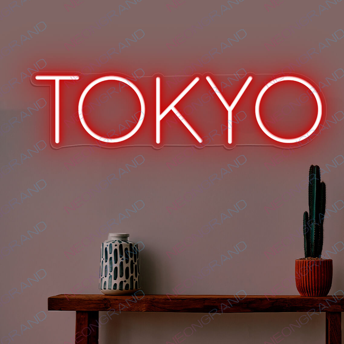 Tokyo Neon Sign Led Light, Japanese Neon Signs red