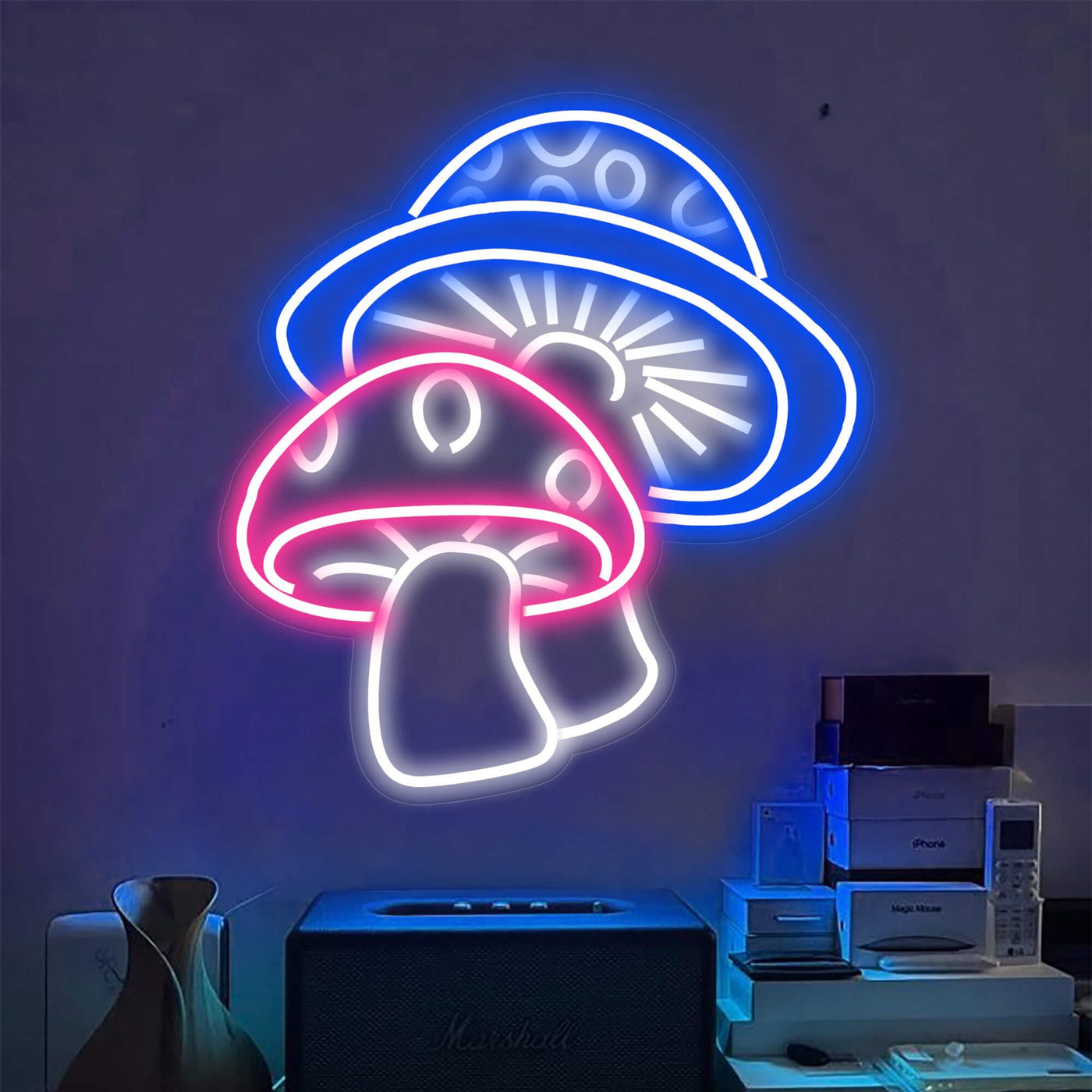 Mushroom Led Sign Aesthetic Neon Lights