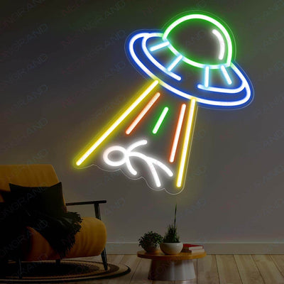 Ufo Neon Sign Alien Led Light