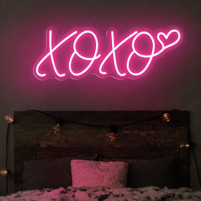 XOXO Neon Sign Love Led Light Valentine