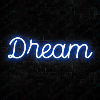 Dream Neon Sign Led Light Blue