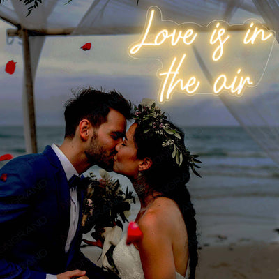 Love Is In The Air Neon Sign Wedding Led Light3