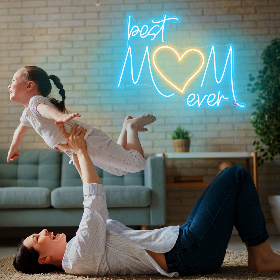 Best Mom Ever Mother's Day Mom Neon Sign Led Light