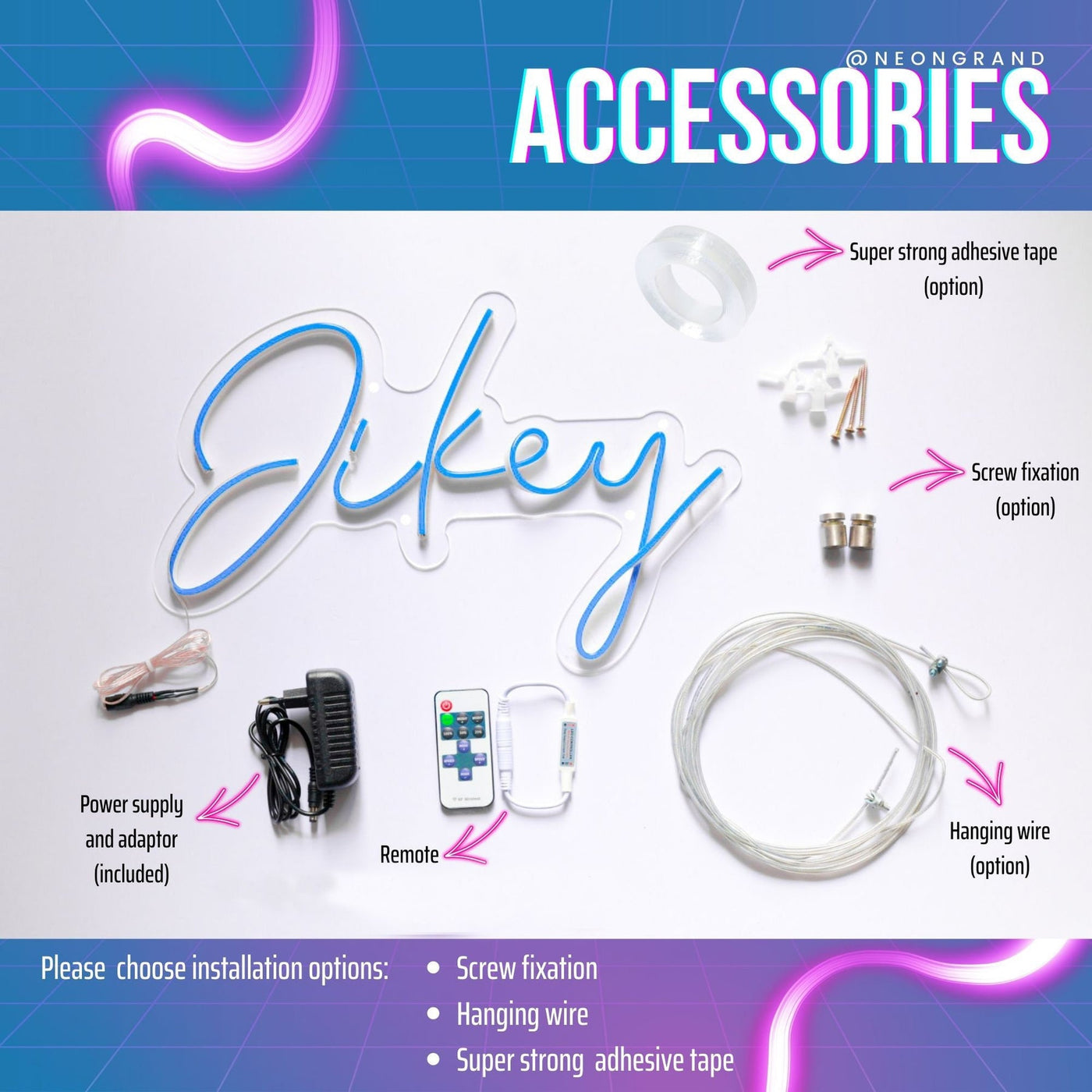 neongrand accessories
