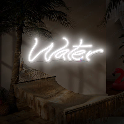 Water Neon Sign Led Light white