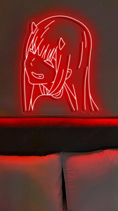 Neon Red Aesthetic Wallpapers For Your Home Screen zero two