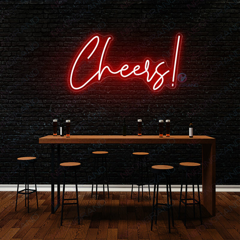 Cheers! Neon Sign Led Light Up Sign