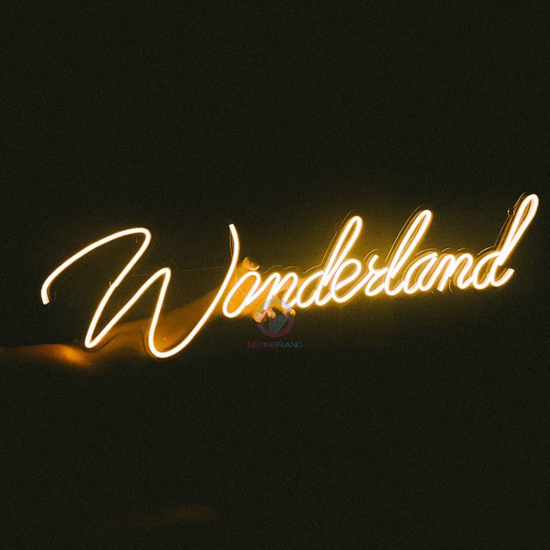 wonderland neon light bar