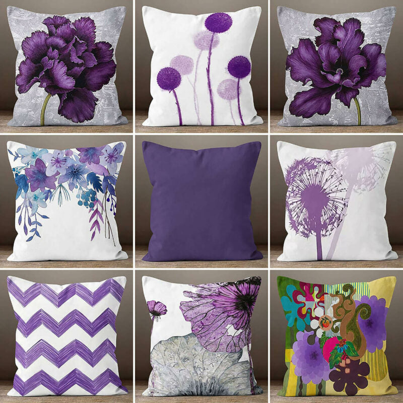 Purple Room Decor purple pillow cover